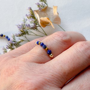 Bague lénora lapis lazuli